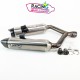 Silencieux Arrow titane Aprilia 750 Dorsoduro 2008-2016 | 900 Dorsoduro 2017-2019