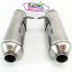 Silencieux Arrow titane Aprilia 750 Dorsoduro 2008-2016 | 900 Dorsoduro 2017-2019
