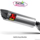Kit 2 bandes à riveter Silencieux d'échappement Akrapovic + rivets inox