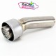 Db killer | Chicane Akrapovic ø43mm Yamaha XT 660 2004-2016