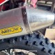 Db killer | Chicane Arrow XT 660 ø40mm coudée ouverte
