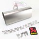 Enveloppe Akrapovic silencieux carbone | titane Triangulaire