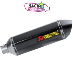 Silencieux Akrapovic 300mm carbone 52mm ligne compl&egrave;te GSXR 1000