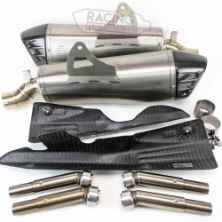 Silencieux Akrapovic carbone suzuki gsxr 1300 Hayabusa 2021-2024
