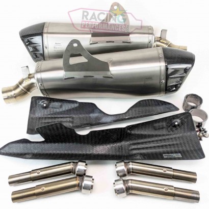 Silencieux Akrapovic carbone suzuki gsxr 1300 Hayabusa 2021-2024