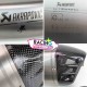Silencieux Akrapovic carbone suzuki gsxr 1300 Hayabusa 2021-2024