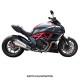 Photo d'illustration: Ducati 1200 Diavel, silencieux homologué inox termignoni