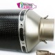 Partie titane légèrement abîmée du pot akrapovic gsxr 2006-2010