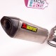 Silencieux biseauté akrapovic modèle 2012-2016 pour suzuki gsxr