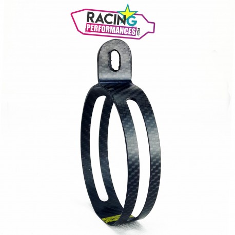 Collier De Fixation Carbone Oval 98x123mm Pour Silencieux Leo Vince - Nikko Racing - Neuf