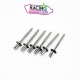 Sachet de 6 rivets inox étanches pot lv one