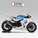 Ligne complète yosh r11 gsxr 1000 L7 L8 L9 M0