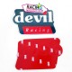 stickers devil racing autocollant alu silencieux devil