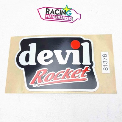 Stickers autocollant d'echappement Devil Racing Master - Rocket