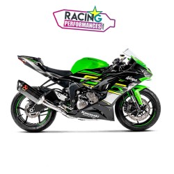 Ligne akrapovic inox kawasaki zx6r 2009-2020