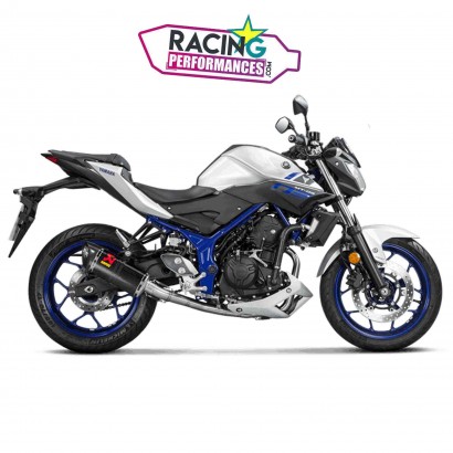 Ligne compl&egrave;te akrapovic Yamaha yzf R3 | Mt-03 2015-2019