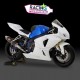 Ligne complète yoshimura japan tri-oval suzuki gsx-r 1000 2012-2016