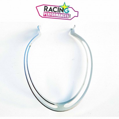 Collier de fixation inox pour silencieux d'échappement devil racing | master