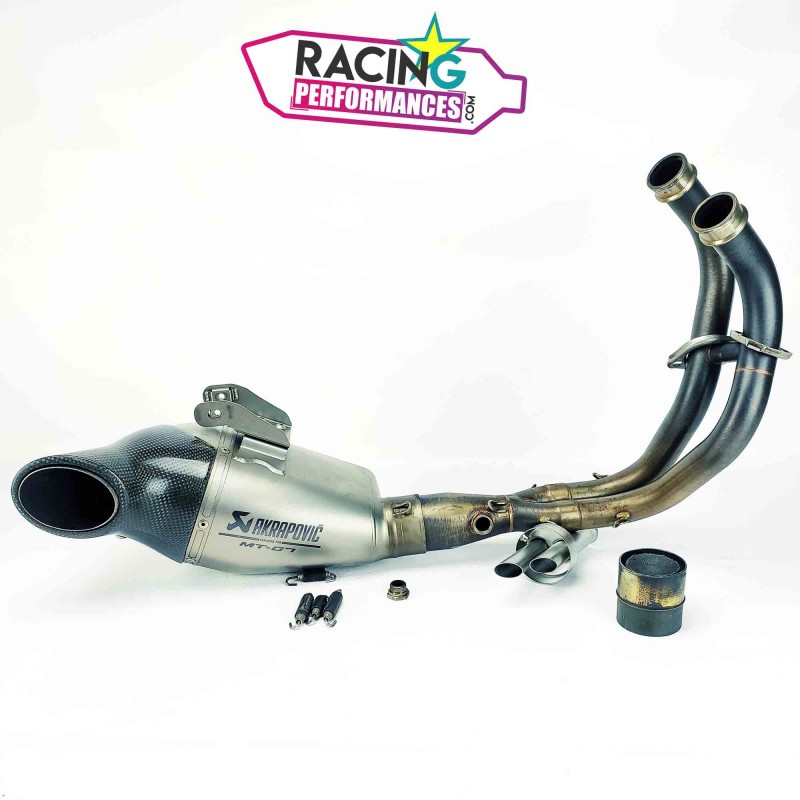 Ligne Complète Akrapovic Yamaha MT07 Tracer XSR 20142020