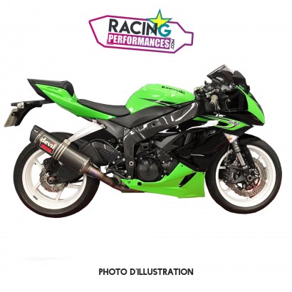 Patte de fixation inox support d'échappement Devil Kawasaki ZX6R 2009-2020