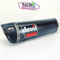 Silencieux neuf Devil Racing Carbone 360mm ø50mm/55mm