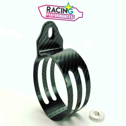 Collier carbone LeoVince pour Silencieux X3 type enduro