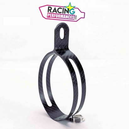 Collier carbone LeoVince pour Silencieux X3 type enduro