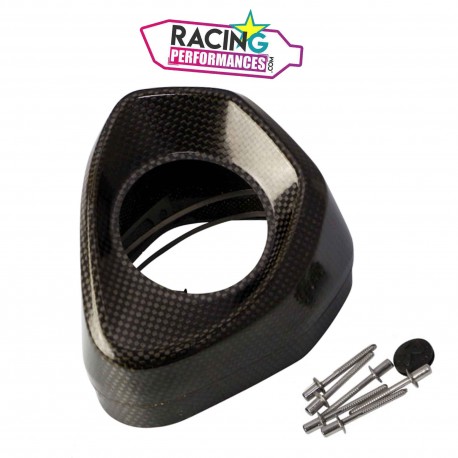 Embout D'échappement Style Akrapovic - Universel 80-102 Mm - Fibre De Carbone Et Acier Inoxydable - Améliore Look Et Son - Installation Facile Sans Soudure