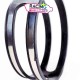 Bande caoutchouc abimée bride occasion silencieux devil racing