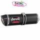 Photo d'illustration: bride inox silencieux Devil Rocket