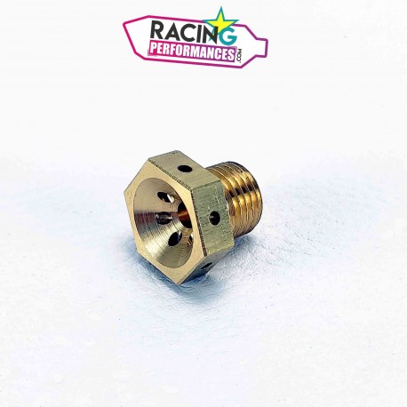 Bouchon Obturation Capteur Oxygène M12x1.25 | O2 Lambda Plug | Métal Durable | Pour Moto Et Voiture | Accessoire Échappement