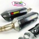 Pot akra d'occasion pour kawasaki Z1000 et SX 10-20