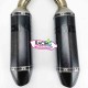 Demi ligne akrapovic carbone kawasaki z1000 10-20
