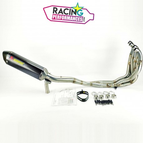 Ligne complète akrapovic Racing kawasaki ZX6R 636 ninja 2009-2021
