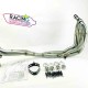 Collecteur racing inox akrapovic kawasaki zx6r 2009 2013 2014 2020