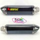 Silencieux carbone akrapovic pour ligne Kawasaki ZX6R 2019-2021