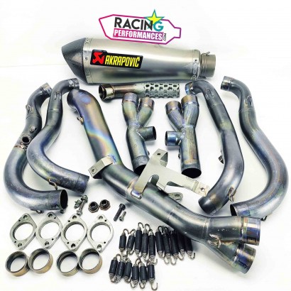 Ligne complète akrapovic EVO Kawasaki zx10r 2008-2010