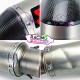 Parties abimées silencieux titane akra zx10R 2008-2010