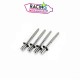 Kit 6 rivets inox