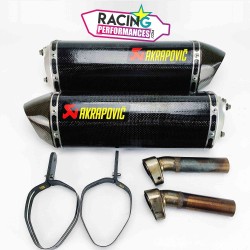 Silencieux Akrapovic Racing Carbone Bolt-on Kawasaki Zx10R 2006-2007