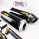 Silencieux Akra carbone bolt on ZX10R 06 07