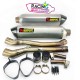 Silencieux akrapovic titane slip-on Kawasaki ZZR 1400 2008-2011