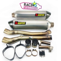 Silencieux akrapovic titane slip-on Kawasaki ZZR 1400 2008-2011