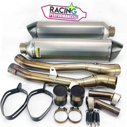 Silencieux akrapovic titane slip-on Kawasaki ZZR 1400 2008-2011