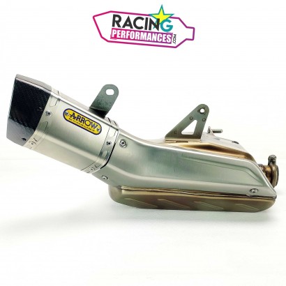 Silencieux d'échappement Titane Arrow Triumph Street Triple 765 2017-2022