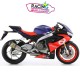 Ligne indy race titane arrow racing Aprilia 660