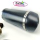 Echappement carbone leovince yamaha mt07 - 700 tracer - xsr