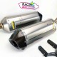 Pots d'échappement occasion Akrapovic street triple 675 07-12