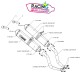 Demi-ligne akrapovic titane SS-Y6SO5-HDT Yamaha XT 660 2004-2006 au détail