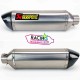 Silencieux akrapovic titane occasion suzuki gsxr 1340 hayabusa 08-20